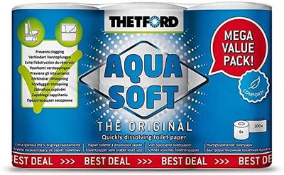 Toaletný papier Aqua Soft 6 balení